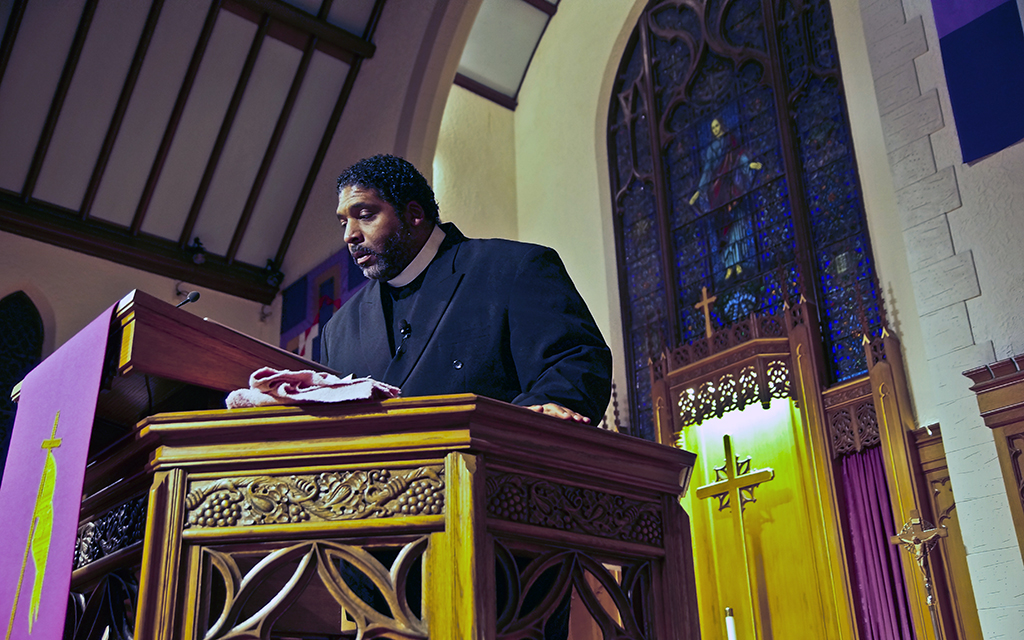 Rev. Dr. William J. Barber II Addresses Gathering